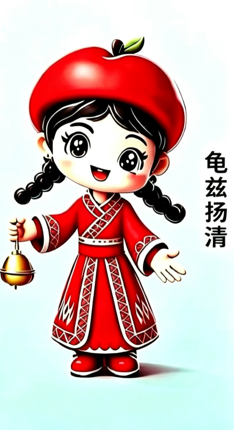 女孩吉祥物